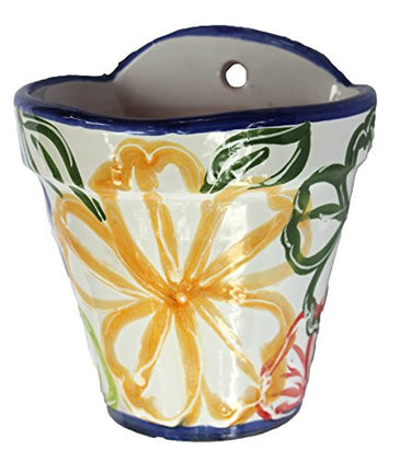 Wall pot from Spain - Spanish Flor design